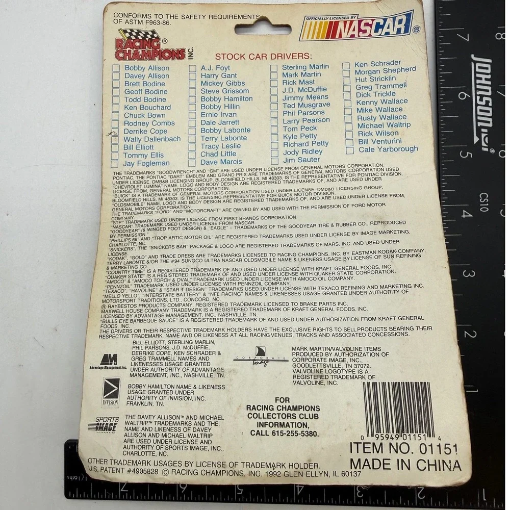 Racing Champions this vintage